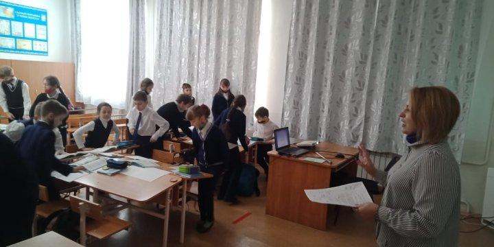 Урок математики в рамках недели учителей НК