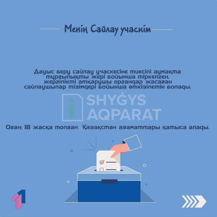 Менің сайлау учаскім